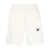 Palm Angels PALM ANGELS STRIPED SPORTS SHORTS WITH EMBROIDERY WHITE