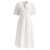 Alaïa ALAÏA Poplin dress WHITE