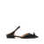 MALONE SOULIERS Malone Souliers Blythe 10 Flat Mules Shoes BLACK