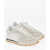 Maison Margiela Mm22 Fabric And Suede Low Top Sneakers White