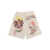 MSGM Bermuda shorts with prints Beige