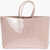 N°21 Patent Leather Shopper Bag With Flared Design Pink