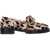 N°21 Moccasins With Oversized Chain ANIMALIER