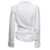 JACQUEMUS 'La Chemise Bahia' Whte Draped Shirt in Viscose Woman WHITE