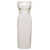 JACQUEMUS 'La Robe Bikin' Midi White Dress in Cotton Blend Woman WHITE