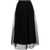 Brunello Cucinelli Brunello Cucinelli Layered Midi Skirt BLACK