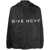 Givenchy GIVENCHY Logo hooded windbreaker BLACK