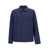 A.P.C. Dark Blue Jacket-Shirt with Front Pocket in Cotton Man BLU