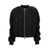 TATRAS Bomber Jacket with Curled Sleeves in Technical Fabric Woman BLACK