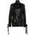 Off-White OFF-WHITE LEATHER OUTERWEARS BLACK