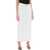 WARDROBE.NYC Denim Column Skirt With A Slim WHITE