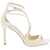 Jimmy Choo Azia 95 Sandals With Pearls WHITE WHITE