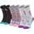 SKECHERS 3PPK Girls Casual Fancy Unicorn Socks Multicolour