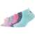 SKECHERS 6PPK Girls Casual Super Soft Sneaker Socks Multicolour
