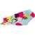 SKECHERS 6PPK Girls Casual Fancy Sneaker Socks Multicolour