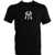 47 Brand MLB New York Yankees Emb Backer Southside Tee Black