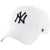 47 Brand New York Yankees MLB Clean Up Cap White