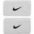Nike Swoosh Doublewide Wristbands White