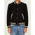 Saint Laurent Teddy Bomber Jacket BLACK