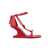 Rick Owens RICK OWENS Cantilever sandal T 8 CARDINAL RED