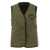 CANADA GOOSE CANADA GOOSE ANNEX LINER - Vest with black badge MILITARY GREEN