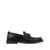Jimmy Choo JIMMY CHOO ADDIE LEATHER LOAFERS WITH LOGO PLAQUE BLACK