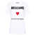 Moschino Moschino In Love We Trust T-Shirt WHITE