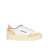 AUTRY AUTRY SNEAKERS IN VINTAGE EFFECT LEATHER WHITE/PINK