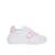 Philippe Model PHILIPPE MODEL LEATHER SNEAKERS BLANC/FUCSIA