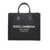 Dolce & Gabbana DOLCE & GABBANA FABRIC SHOPPING BAG BLACK / BLACK