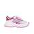 Dolce & Gabbana DOLCE & GABBANA NYLON AND SUEDE SNEAKERS WHITE/PINK