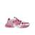 Dolce & Gabbana Dolce & Gabbana Sneakers In A Mix Of Materials WHITE/PINK