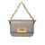 Jimmy Choo JIMMY CHOO SHOULDER BAG IN SMOOTH LEATHER TAUPE