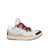 Lanvin LANVIN SNEAKERS IN LEATHER, FABRIC AND SUEDE WHITE