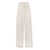 ANTONELLI ANTONELLI TULIPANO - Linen wide trousers WHITE