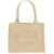 Ganni Tote Bag With Embroidery BUTTERCREAM