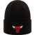 New Era Chicago Bulls Cuff Hat Black