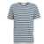 AMARANTO T-shirt with stripe print Blue
