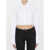 Alexander Wang Cropped Structured Shirt WHITE