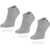 monotox No Show Sock Grey 3Pack szary