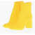 Maison Margiela Mm22 Pvc Tabi Ankle Boots With Embellished By Side Buttons 8 Yellow