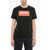 Kenzo Crew Neck Loose Fit T-Shirt With Printed Logo Black