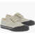 Maison Margiela Mm22 Leather Low Top Sneakers With Contrasting Sole Beige