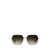 GARRETT LEIGHT Garrett Leight Sunglasses GOLD-DOUGLAS FIR/OLIVE GRADIENT