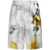 Alexander McQueen Alexander McQueen Obscured Flower Shorts WHITE