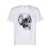 Alexander McQueen Alexander McQueen Dragonfly Skull T-shirt WHITE