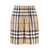 Burberry BURBERRY CHECKED SHORTS BEIGE