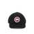 CANADA GOOSE CANADA GOOSE Baseball cap with logo patch BLACK
