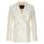 KITON Kiton Viscose Double-Breasted Blazer WHITE