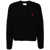 AMI Paris AMI PARIS Ami De Coeur organic cotton sweater BLACK